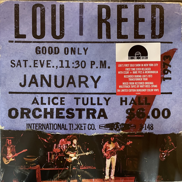 Live At Alice Tully Hall - January 27, 1973 - 2nd Show