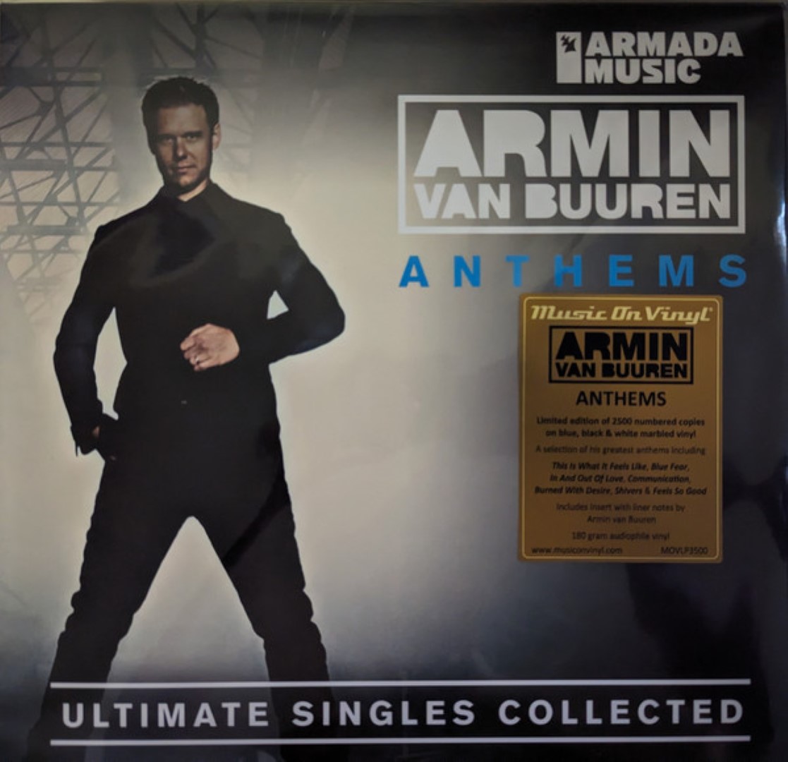 ARMIN VAN BUUREN — Anthems (виниловая пластинка) виниловая пластинка купить  в интернет-магазине Новое Искусство